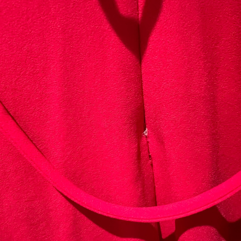 INTERMIX Pink Asymmetrical Ruffled Cocktail Dress - Picture 6 of 6